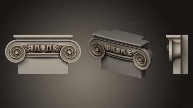 Chapiters Chapiteau Ionique 3d model